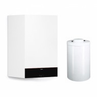 Viessmann Vitodens 100-W, 25 kW, cu boiler monovalent pentru apa calda menajera de 200 litri (Z031490)