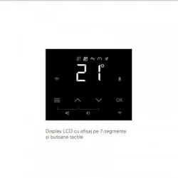 Centrala termica in condensare Viessmann Vitodens 100-W 25 kW, numai incalzire tip B1HG, control WIFI, kit de evacuare inclus (Z031495)